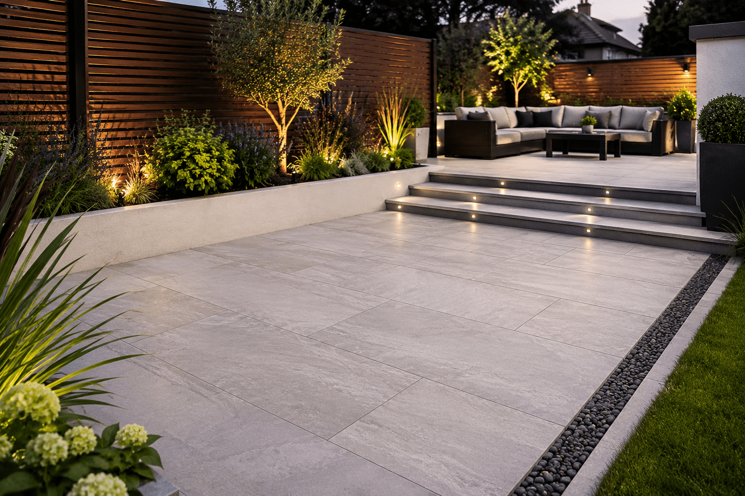 Patios project 2 by Priority Landscaping Manchester
